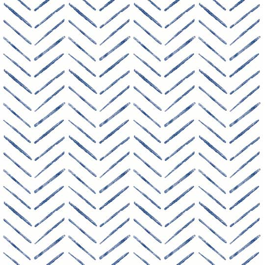 NuWallpaper Indigo Holden Peel & Stick Wallpaper